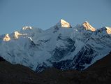 32 Gasherbrum II E, Gasherbrum II, Gasherbrum III North Faces At Sunset From Gasherbrum North Base Camp In China 